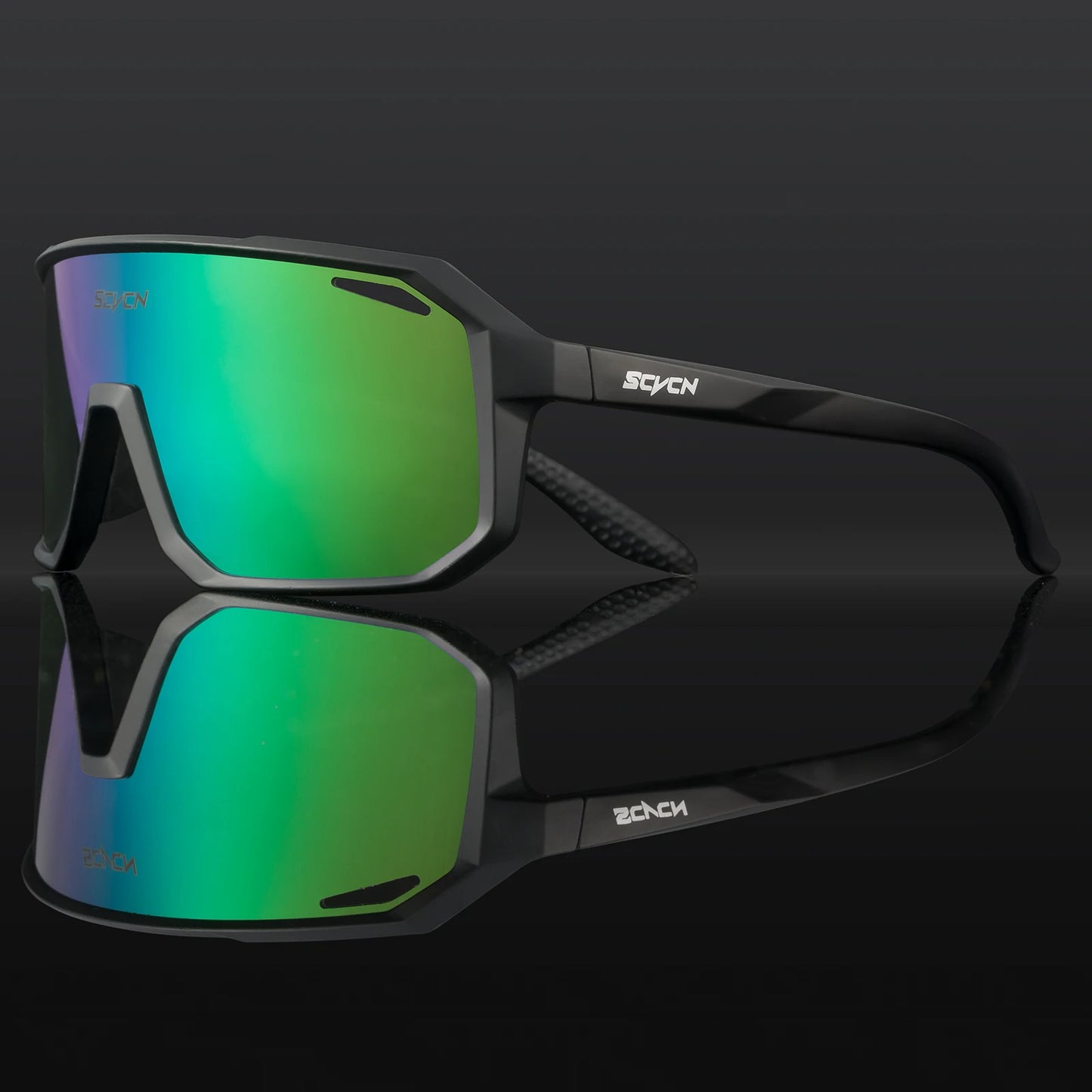 Lunettes de cyclisme SCVCN – Homme/Femme – VTT Route – UV400 – Running Randonnée