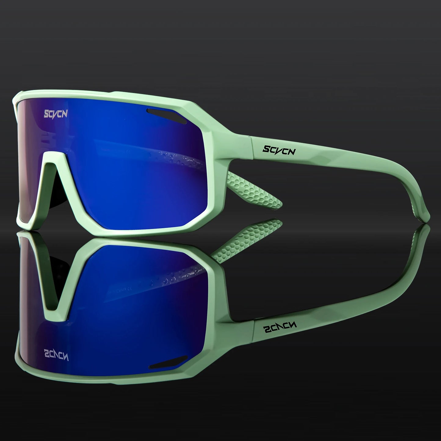 Lunettes de cyclisme SCVCN – Homme/Femme – VTT Route – UV400 – Running Randonnée