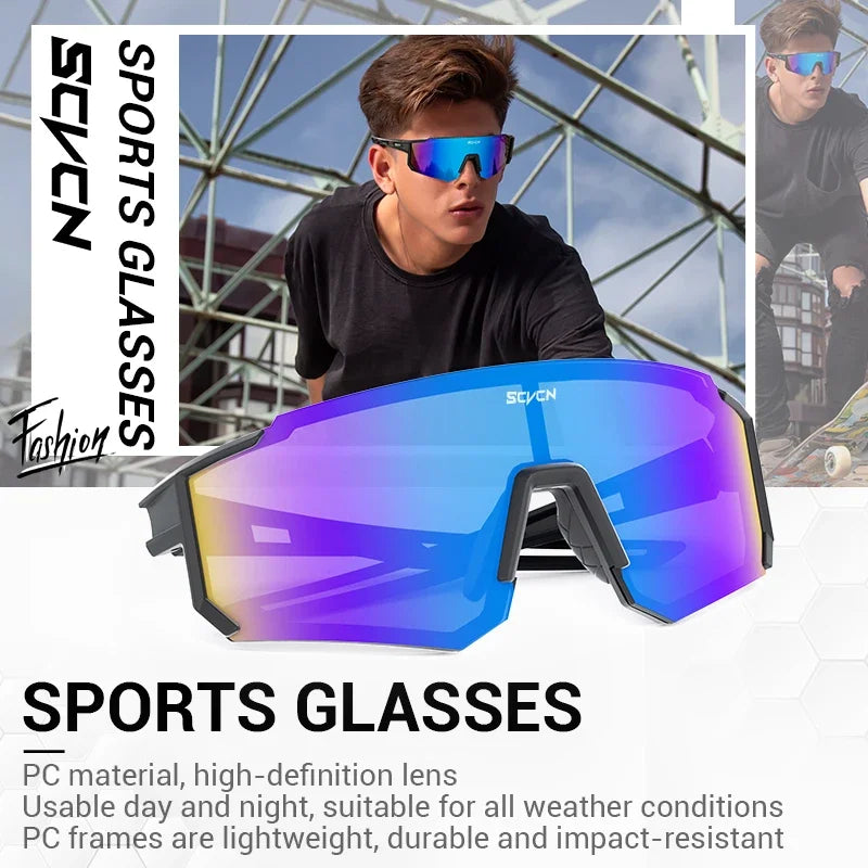 SCVCN – Nouvelles lunettes de cyclisme outdoor homme/femme Lunettes VTT / conduite / vélo / escalade – Protection UV400