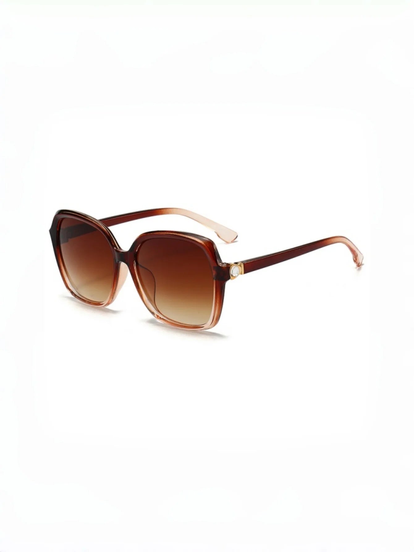 Lunettes de soleil rétro rondes femme – Homme – Branches plaquées métal miroir – Quotidien – AINII