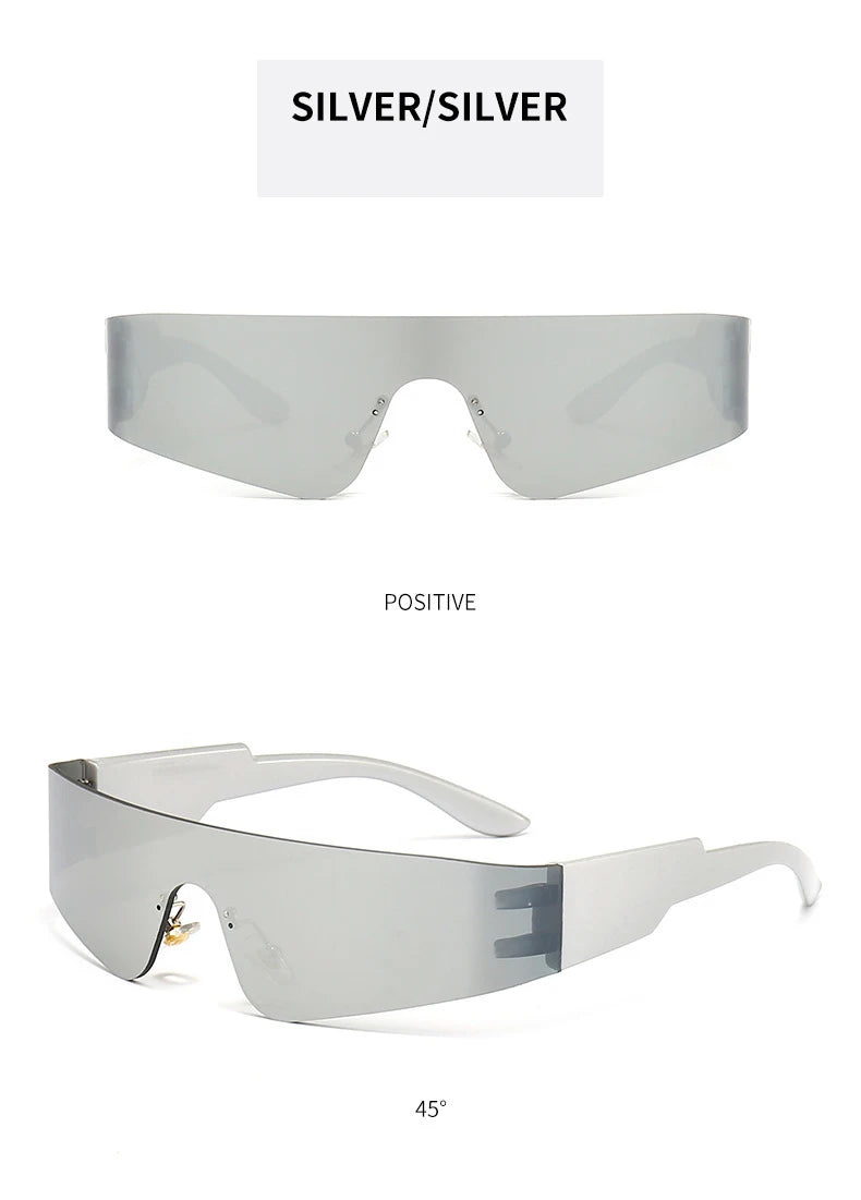Lunettes Y2K Concaves Irrégulières – Couple – Street Photography – Ins Wind – 20138