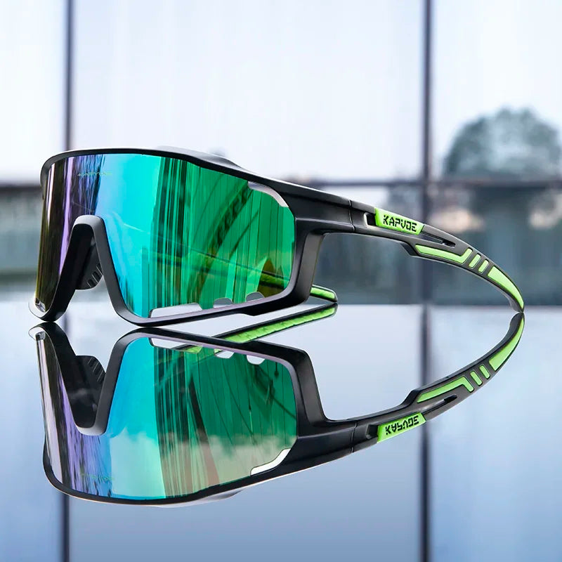 Lunettes de cyclisme polarisées UV400 Homme/Femme – VTT, route, pêche – Kapvoe
