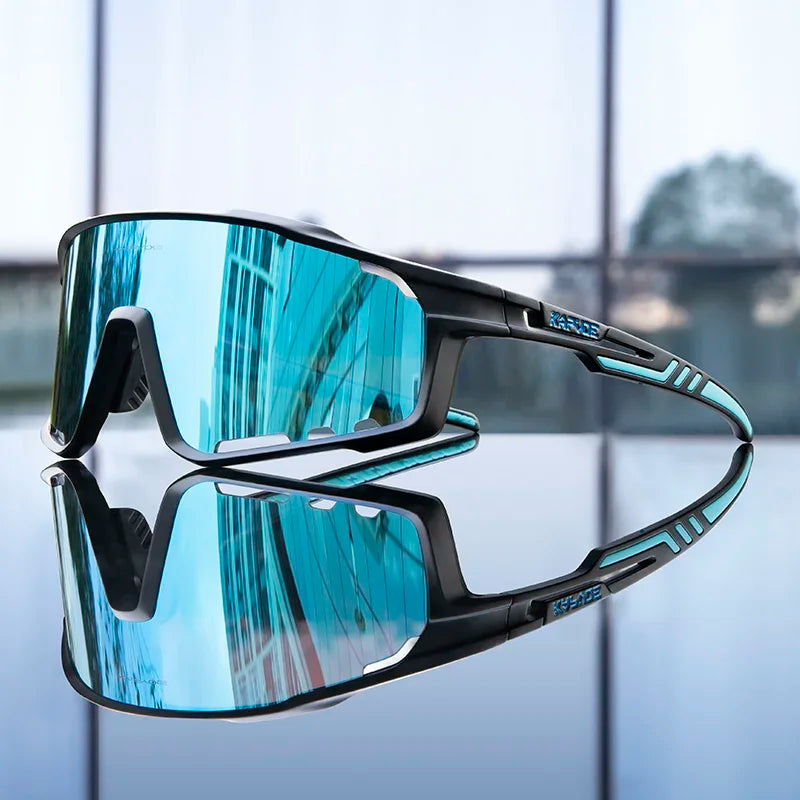 Lunettes de cyclisme polarisées UV400 Homme/Femme – VTT, route, pêche – Kapvoe