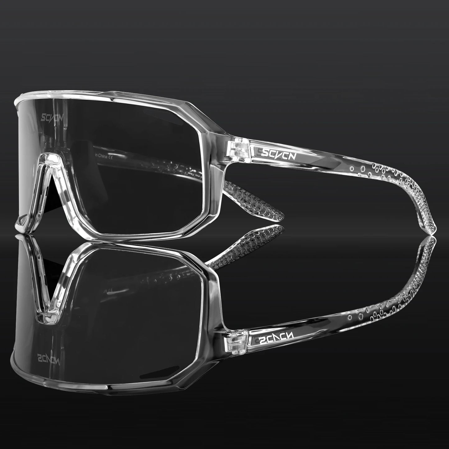 Lunettes de cyclisme SCVCN – Homme/Femme – VTT Route – UV400 – Running Randonnée