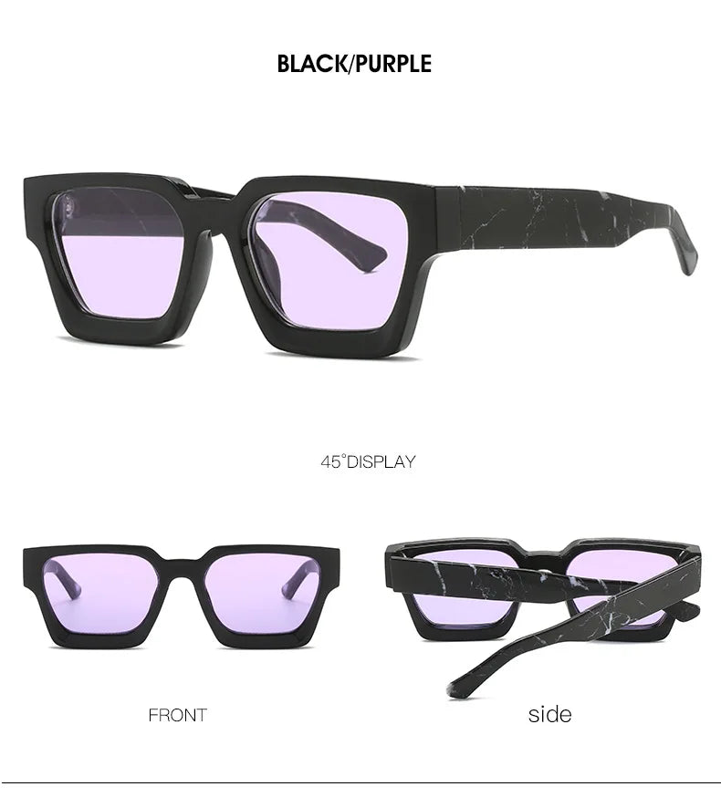 Lunettes Owl City – Y2K Rimless Oversized – Style Punk & Tendance