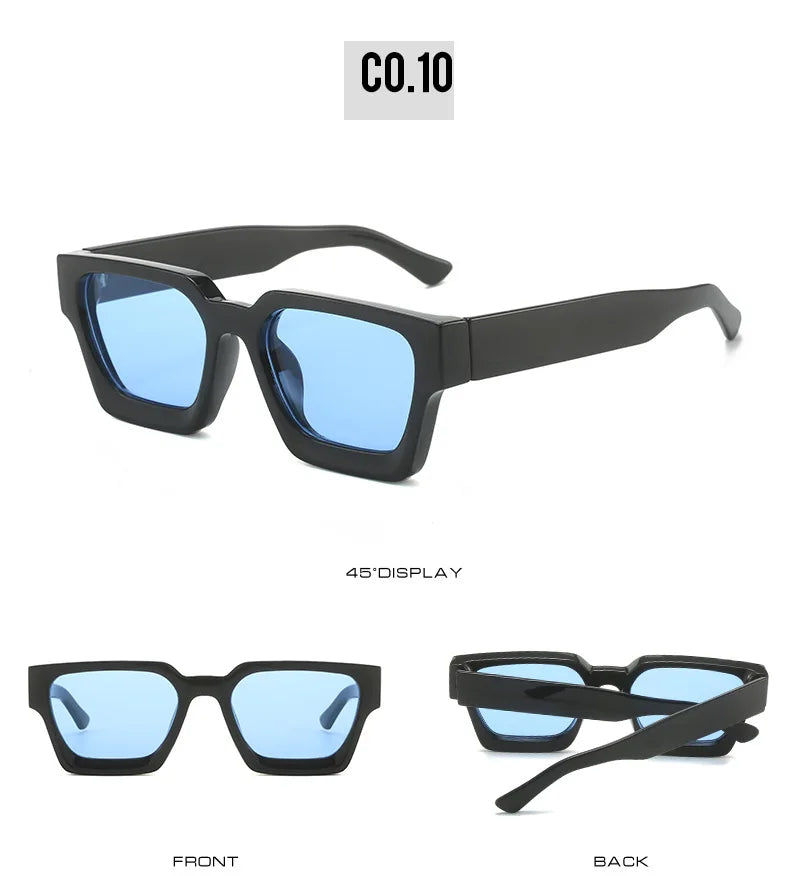 Lunettes Owl City – Y2K Rimless Oversized – Style Punk & Tendance