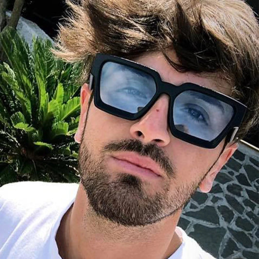 Lunettes Owl City – Y2K Rimless Oversized – Style Punk & Tendance