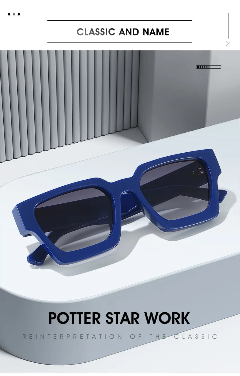 Lunettes Owl City – Y2K Rimless Oversized – Style Punk & Tendance