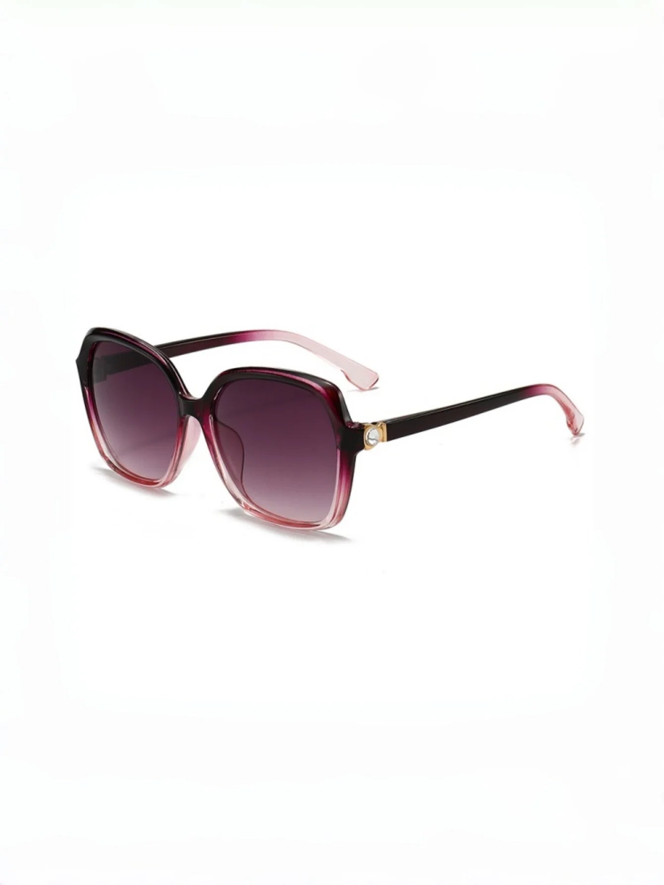 Lunettes de soleil rétro rondes femme – Homme – Branches plaquées métal miroir – Quotidien – AINII