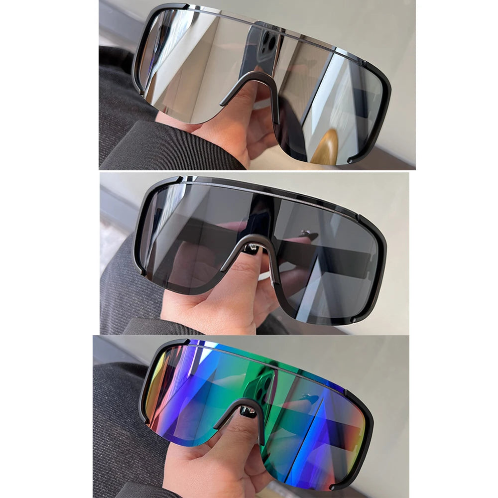 Lunettes Y2K Cyclisme – Coupe-vent – Homme/Femme – Rétro Miroir – Route – RMM