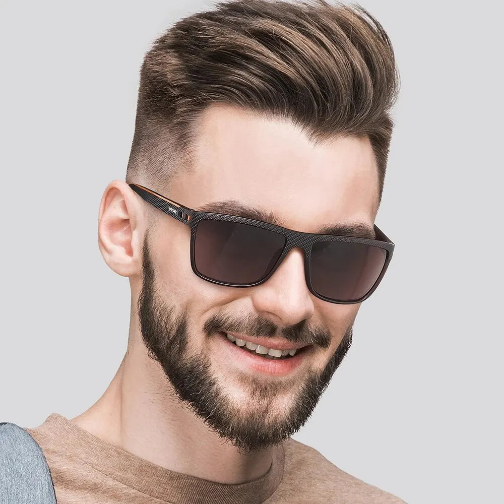 Lunettes BARCUR Design TR90 – Hommes – Sport légères polarisées – Protection UVAB