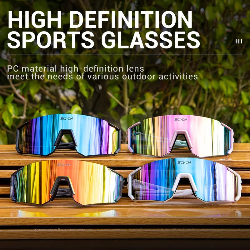 SCVCN – Nouvelles lunettes de cyclisme outdoor homme/femme Lunettes VTT / conduite / vélo / escalade – Protection UV400
