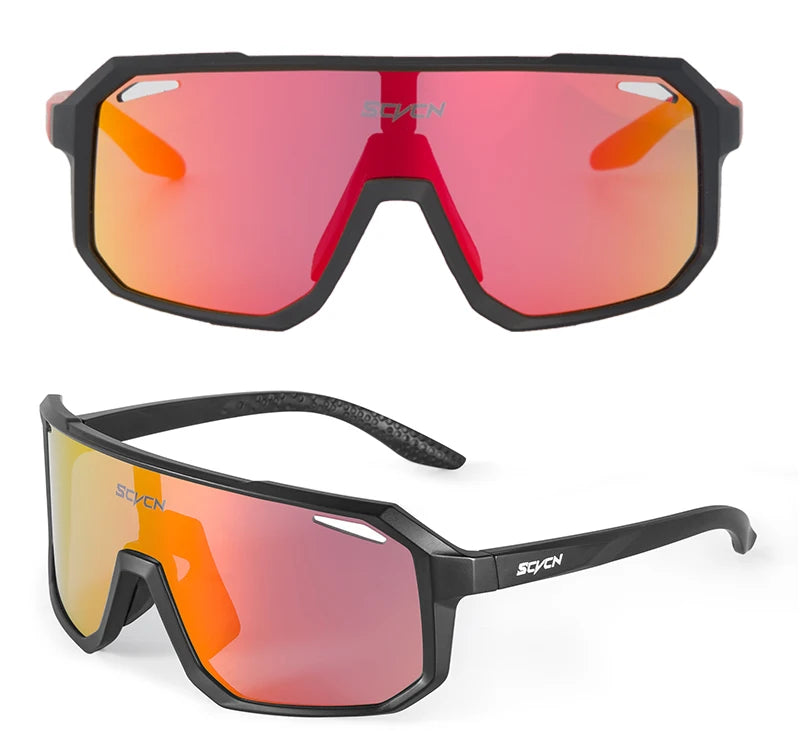 Lunettes de cyclisme SCVCN – Homme/Femme – VTT Route – UV400 – Running Randonnée