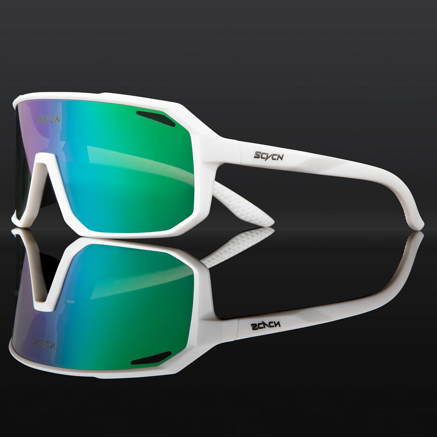 Lunettes de cyclisme SCVCN – Homme/Femme – VTT Route – UV400 – Running Randonnée