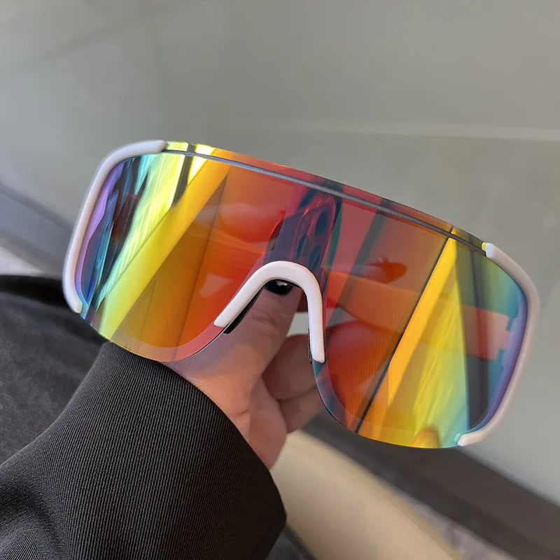 Lunettes Y2K Cyclisme – Coupe-vent – Homme/Femme – Rétro Miroir – Route – RMM