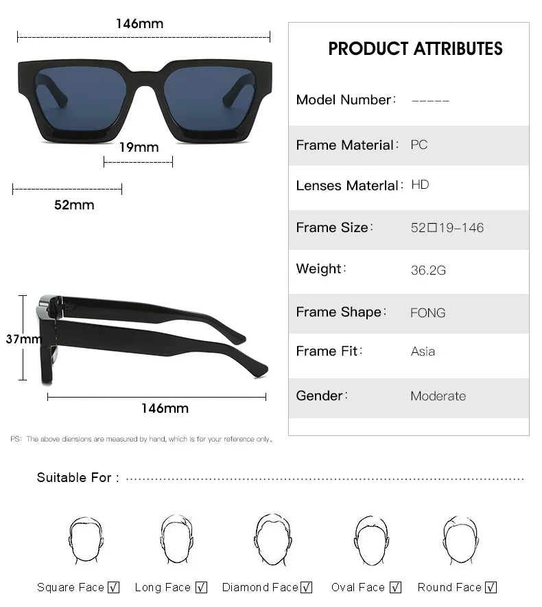 Lunettes Owl City – Y2K Rimless Oversized – Style Punk & Tendance