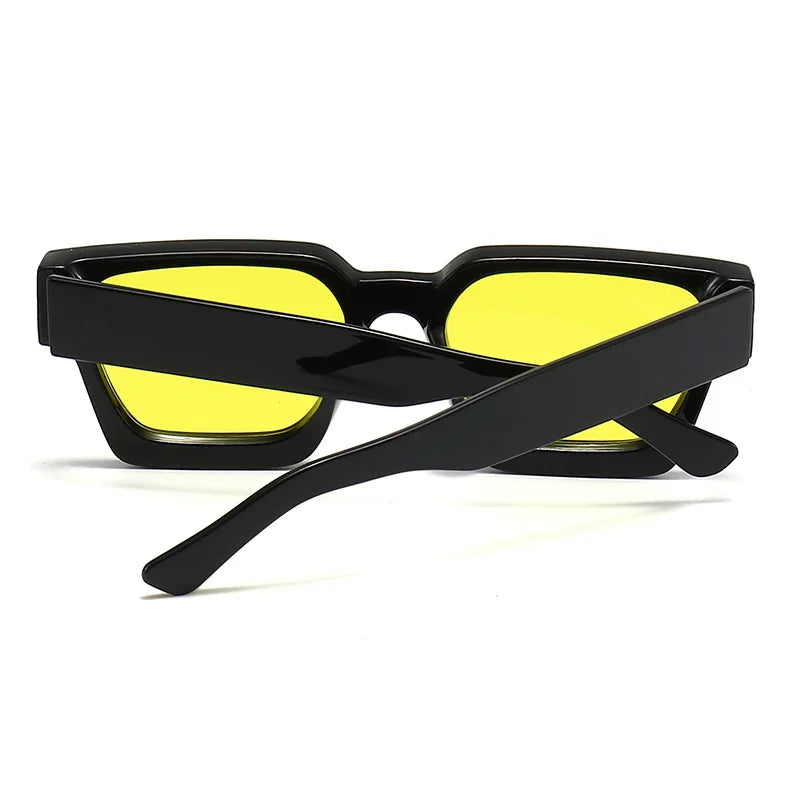 Lunettes Owl City – Y2K Rimless Oversized – Style Punk & Tendance