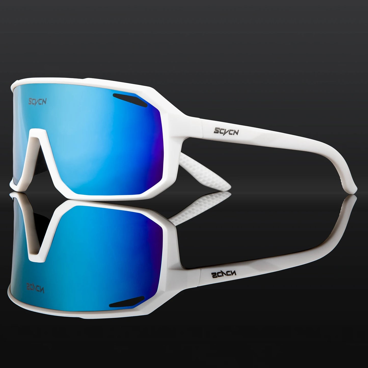 Lunettes de cyclisme SCVCN – Homme/Femme – VTT Route – UV400 – Running Randonnée