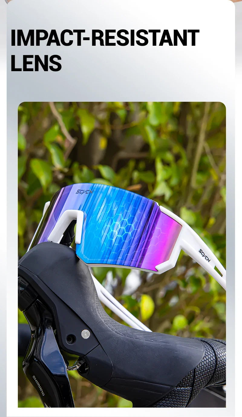 SCVCN – Nouvelles lunettes de cyclisme outdoor homme/femme Lunettes VTT / conduite / vélo / escalade – Protection UV400