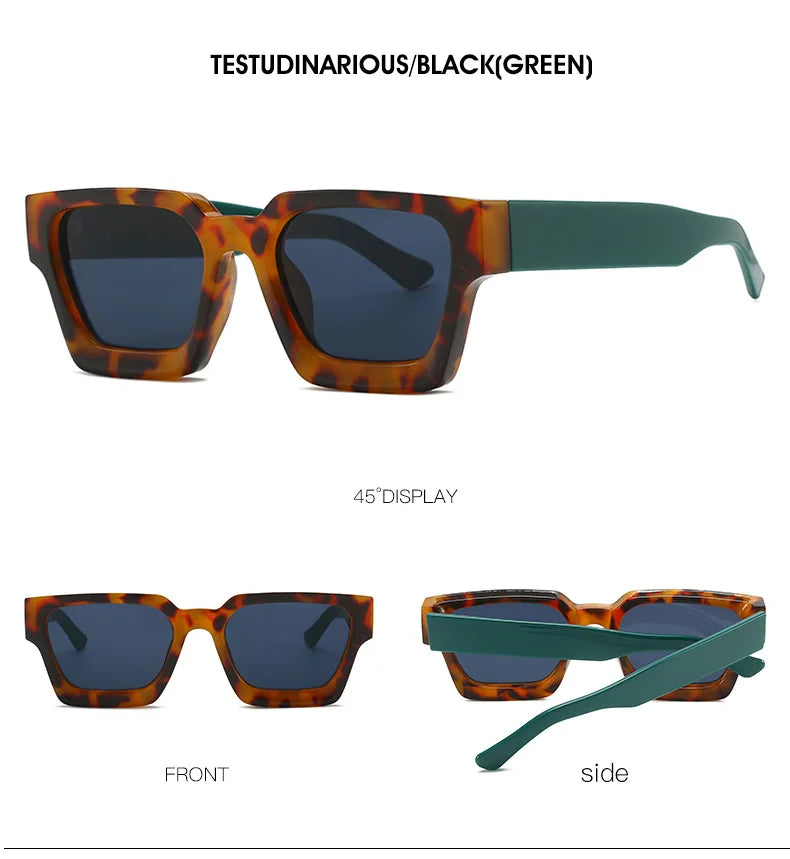 Lunettes Owl City – Y2K Rimless Oversized – Style Punk & Tendance