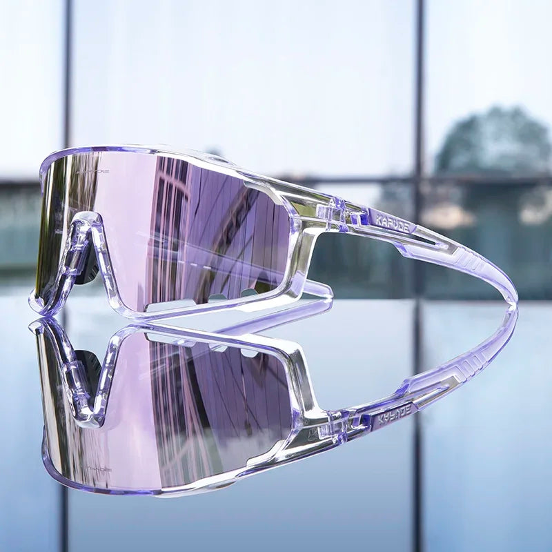 Lunettes de cyclisme polarisées UV400 Homme/Femme – VTT, route, pêche – Kapvoe