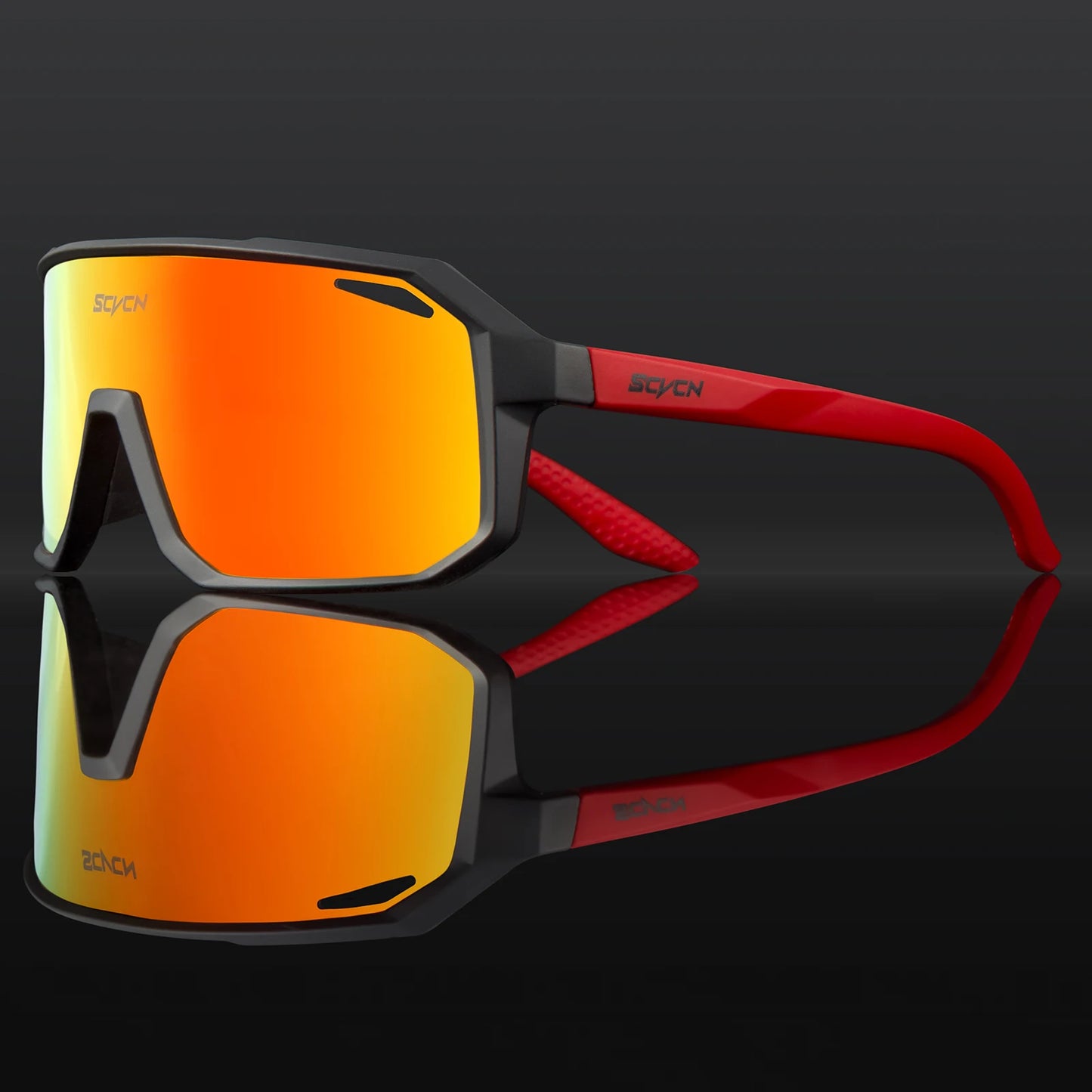 Lunettes de cyclisme SCVCN – Homme/Femme – VTT Route – UV400 – Running Randonnée