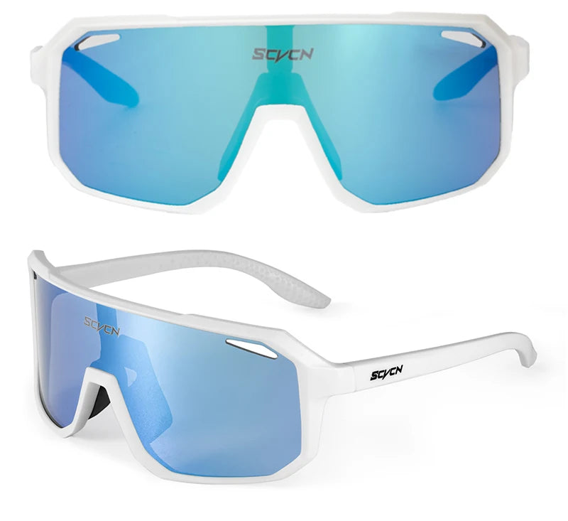 Lunettes de cyclisme SCVCN – Homme/Femme – VTT Route – UV400 – Running Randonnée
