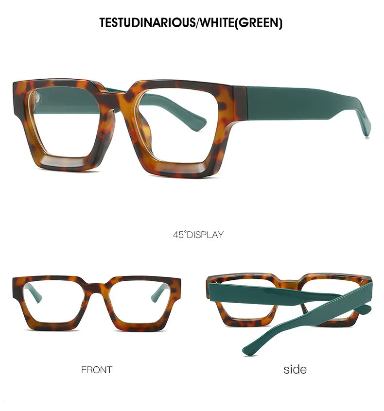 Lunettes Owl City – Y2K Rimless Oversized – Style Punk & Tendance