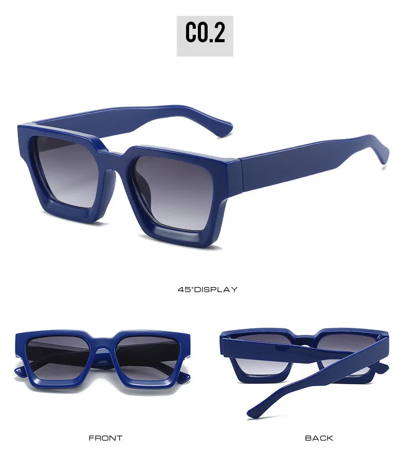 Lunettes Owl City – Y2K Rimless Oversized – Style Punk & Tendance