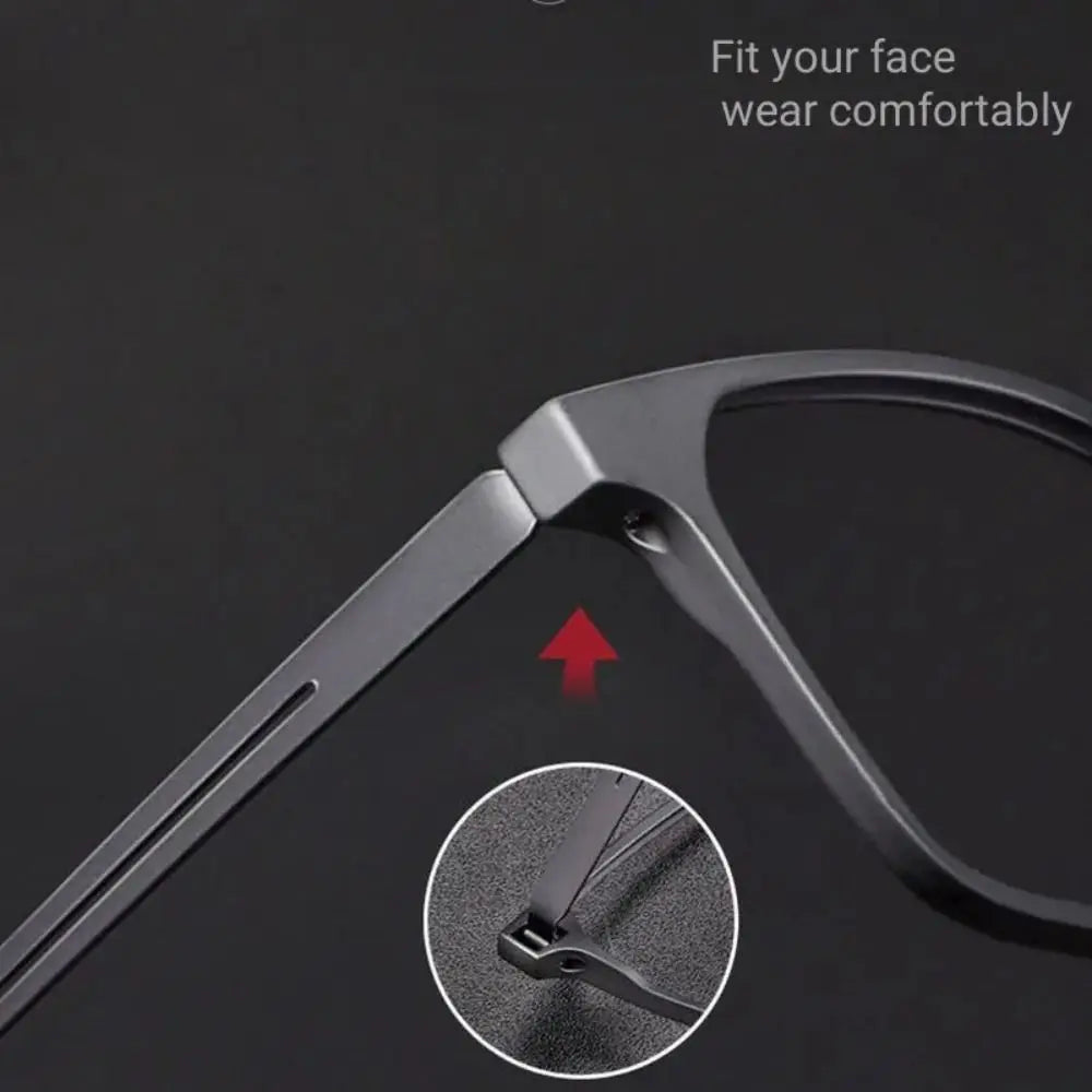 Lunettes de lecture hommem/femme – Titane pur haute qualité – Anti-lumière bleue – Dioptrie +1.0 à +4.0 – KLASSNUM