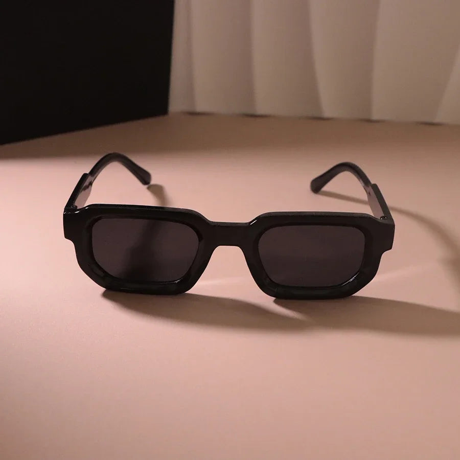 Lunettes de soleil rectangulaires SHOPAHOLIC – Luxe – Homme/Femme – Design – Outdoor