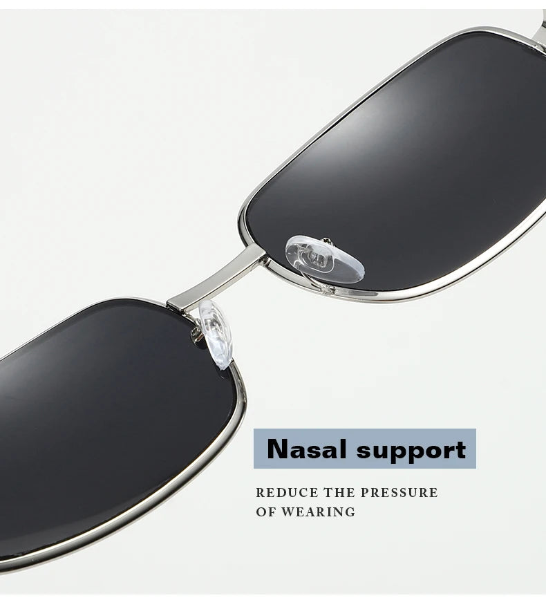 Lunettes métal grande monture – Homme/Femme – Rétro Carré/Rond – Protection UV – 134
