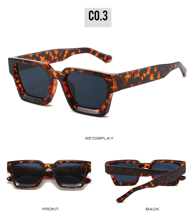 Lunettes Owl City – Y2K Rimless Oversized – Style Punk & Tendance