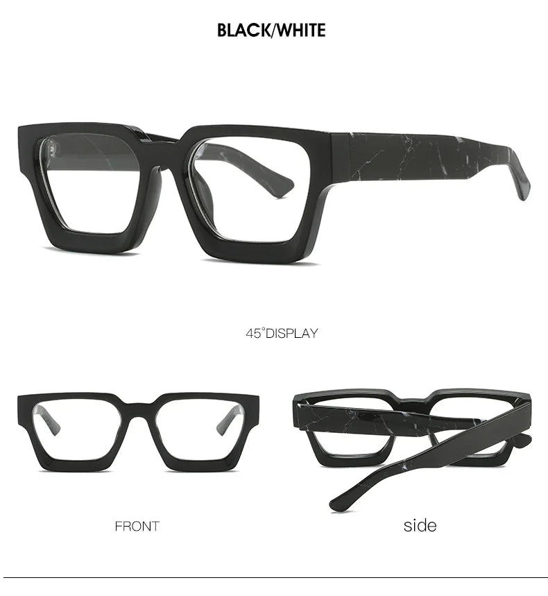 Lunettes Owl City – Y2K Rimless Oversized – Style Punk & Tendance