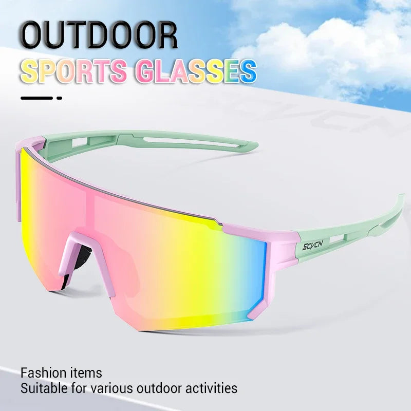 SCVCN – Nouvelles lunettes de cyclisme outdoor homme/femme Lunettes VTT / conduite / vélo / escalade – Protection UV400