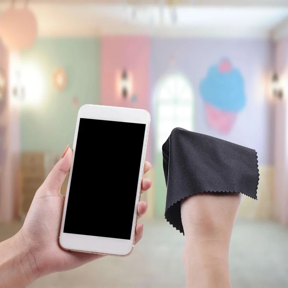 Chiffons Microfibre Premium – Nettoyage Smartphone, Lunettes, Écrans – Lot de 2 – Lavables