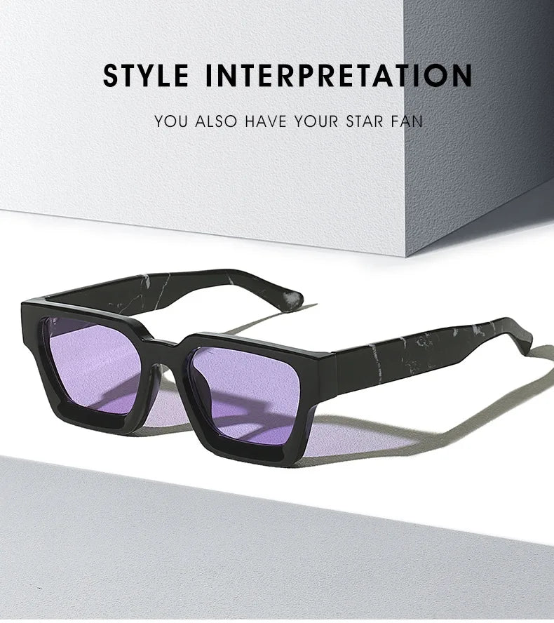 Lunettes Owl City – Y2K Rimless Oversized – Style Punk & Tendance