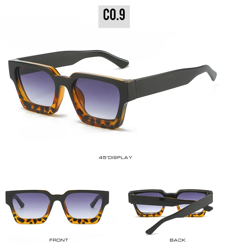 Lunettes Owl City – Y2K Rimless Oversized – Style Punk & Tendance